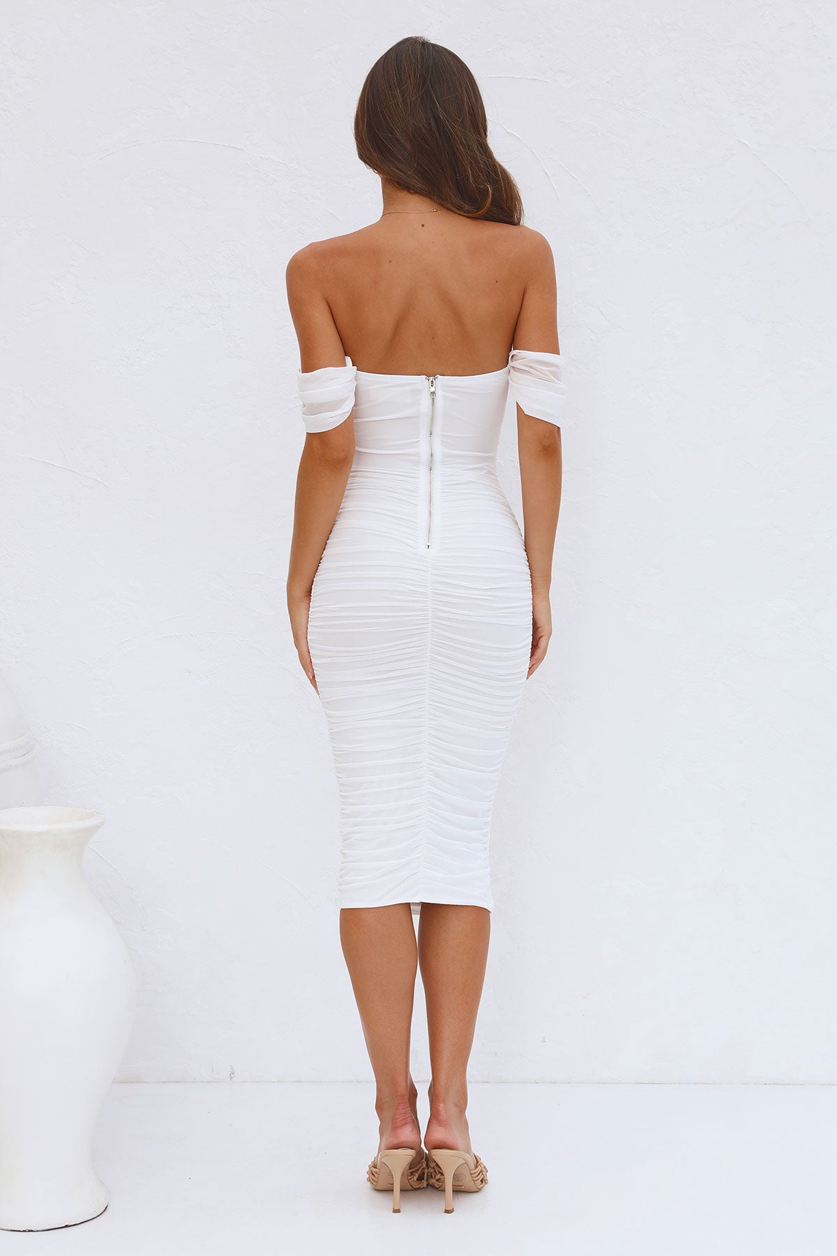 Aubrey Dress WHITE