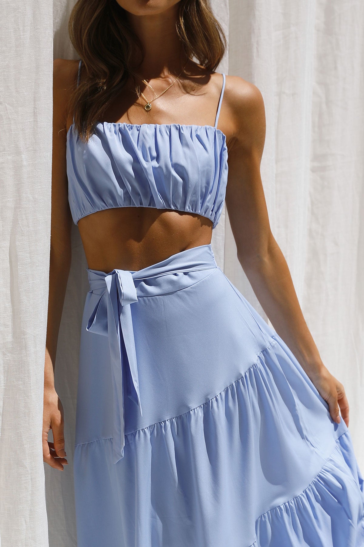 Lia Top PERIWINKLE