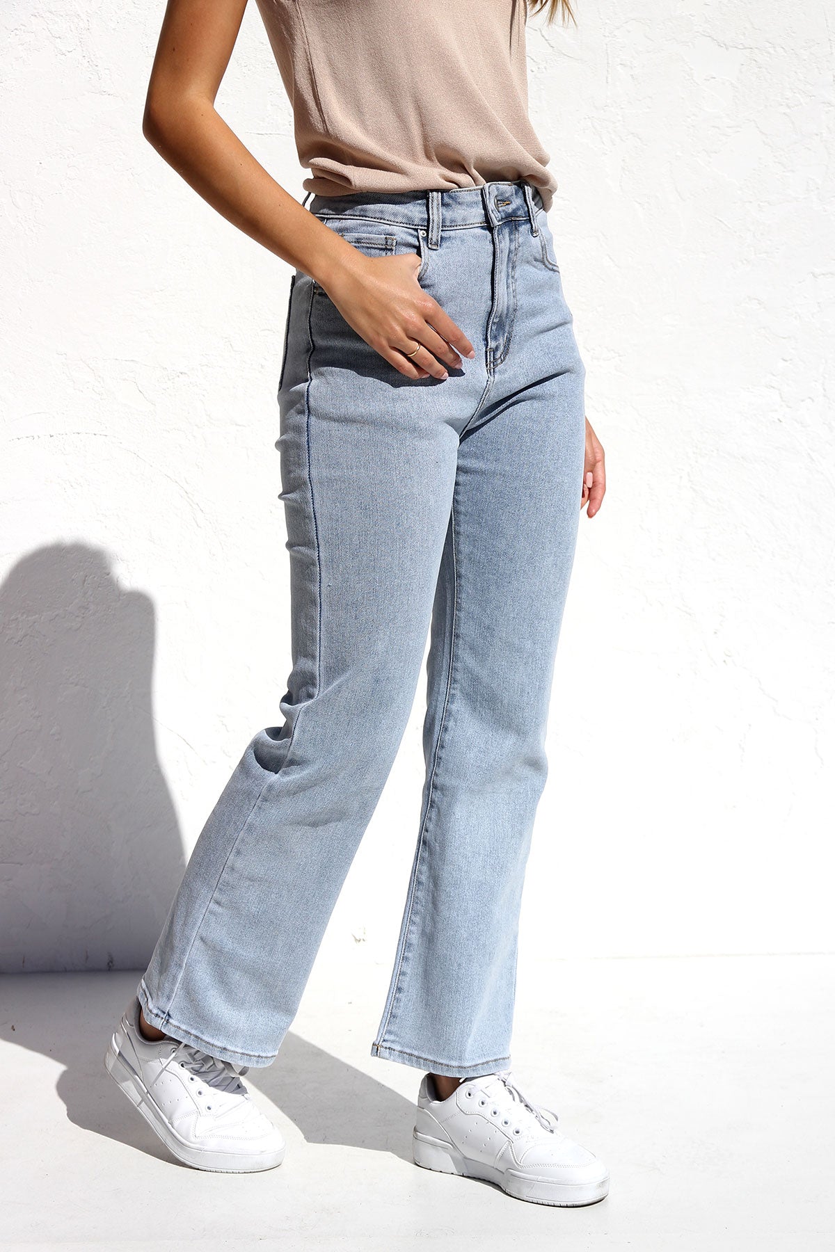 Zara Basic Zara Pantalones Boyfriend TRF MID-RISE RIPPED BOYFRIEND