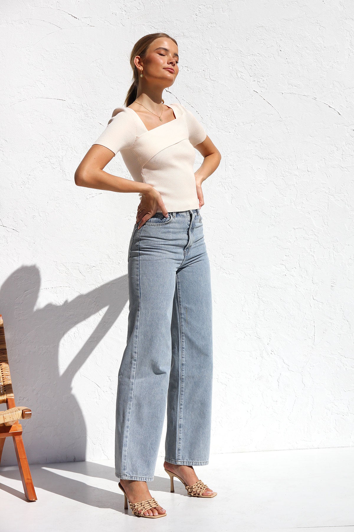 Charlee Jeans BLUE DENIM