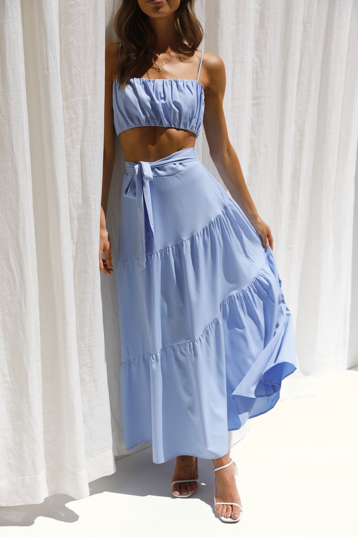 Lia Top PERIWINKLE
