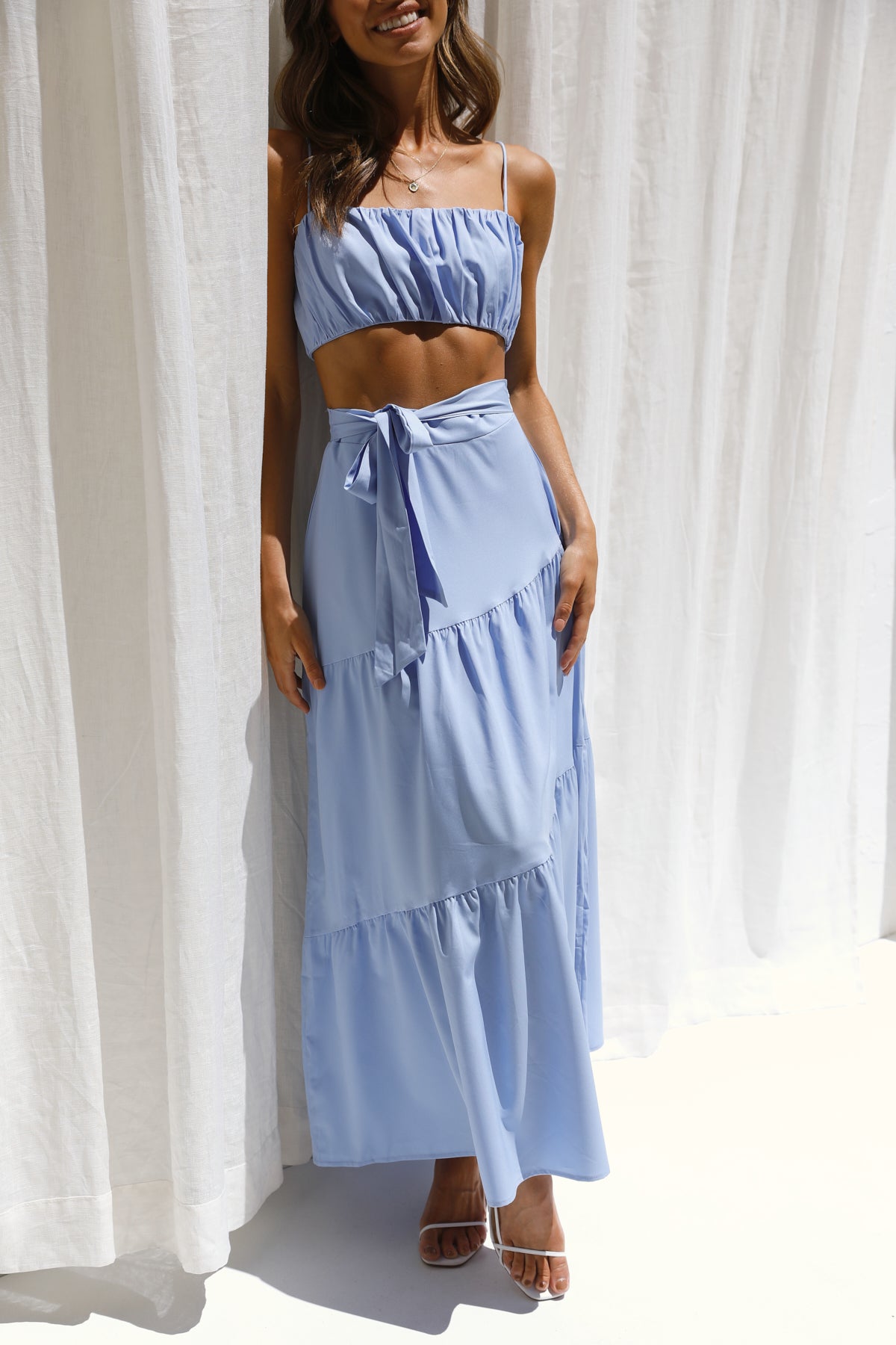 Lia Top PERIWINKLE