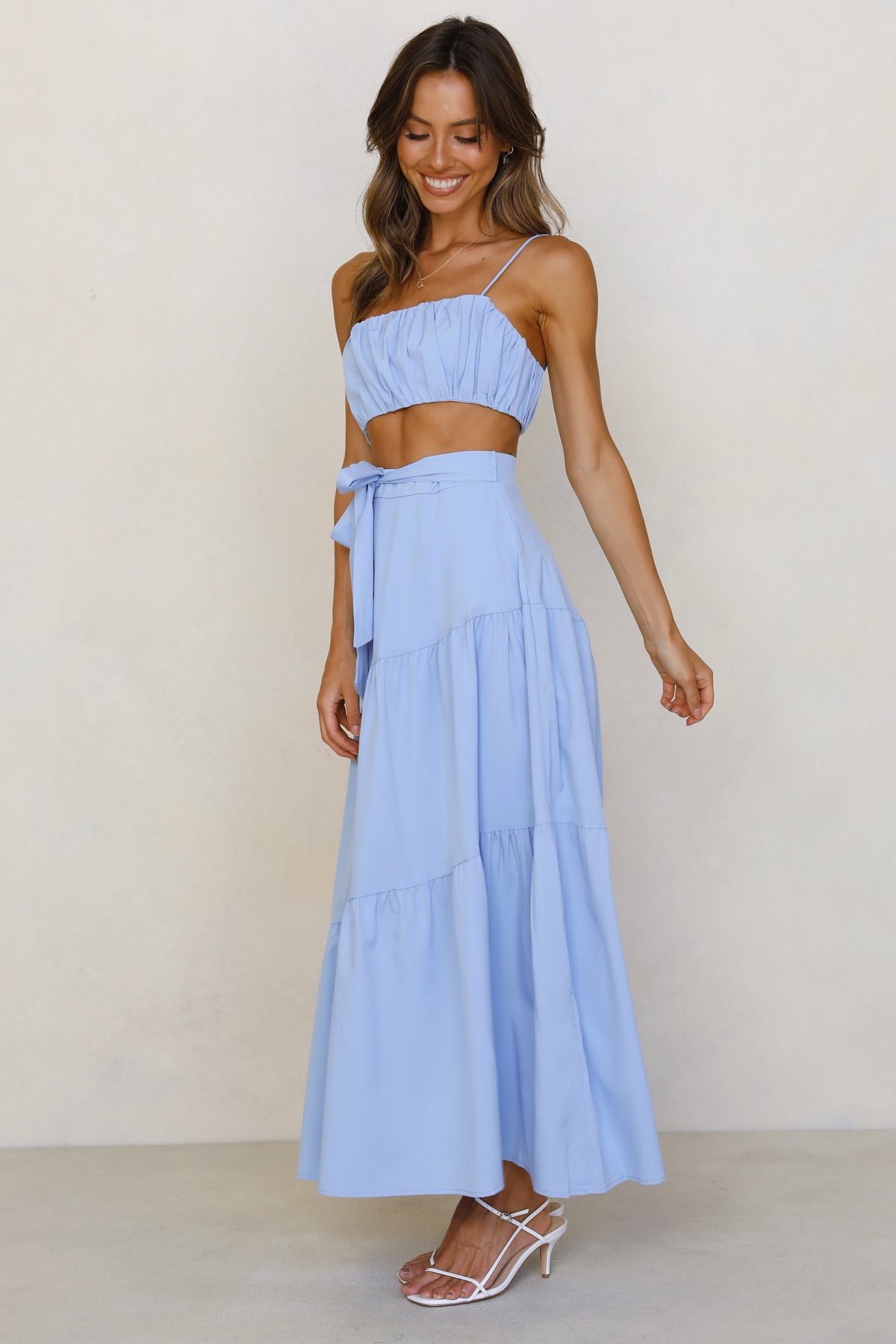 Lia Top PERIWINKLE