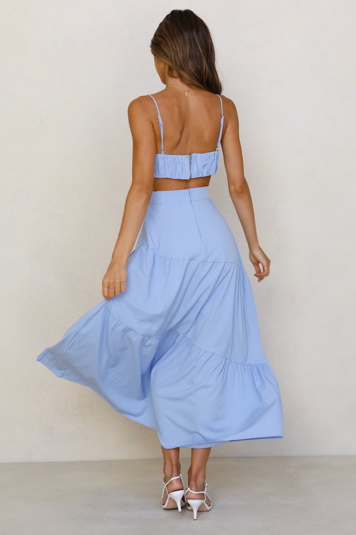 Lia Top PERIWINKLE