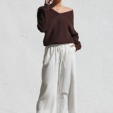 Deanna Knit Top BROWN