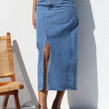 April Denim Skirt
