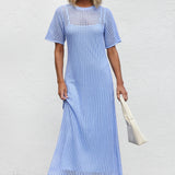 Christina Dress POWDER BLUE