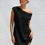 Leigh Mini Dress BLACK