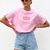 Chilli Margs Tee PINK
