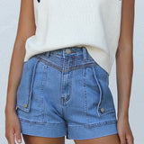 Toni Denim Shorts BLUE