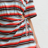 Elodie Stripe Mini Dress
