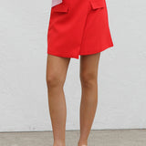 Erin Mini Skirt RED