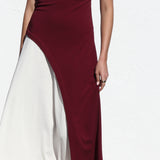 Mayci Maxi Dress BURGUNDY