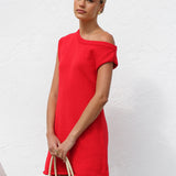 Leigh Mini Dress RED