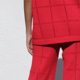 Melina Knit Pants RED