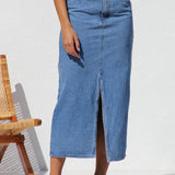 April Denim Skirt