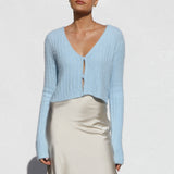 Joline Knit Cardigan BLUE