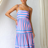 Laina Dress PINK/BLUE