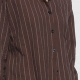 Maria Shirt CHOCOLATE