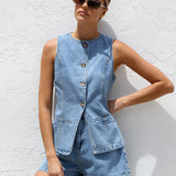 Jordy Denim Set BLUE DENIM