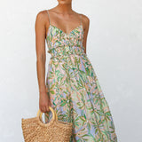 Tamika Dress GREEN FLORAL