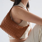 Cleo Woven Handbag TAN