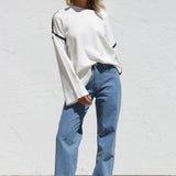Sian Knit WHITE