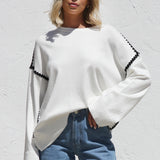 Sian Knit WHITE