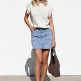 Rhea Denim Skirt