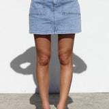 Rhea Denim Skirt