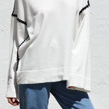 Sian Knit WHITE