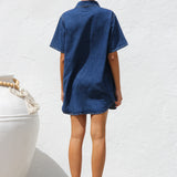 Emily Denim Dress INDIGO