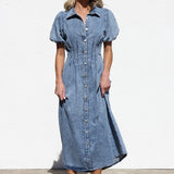 Cate Dress BLUE DENIM