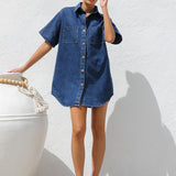 Emily Denim Dress INDIGO