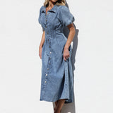 Cate Dress BLUE DENIM