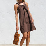 Mindie Dress CHOCOLATE