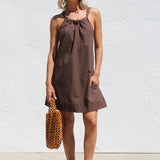 Mindie Dress CHOCOLATE