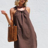 Mindie Dress CHOCOLATE