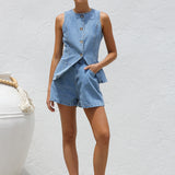 Jordy Denim Set BLUE DENIM