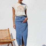 April Denim Skirt