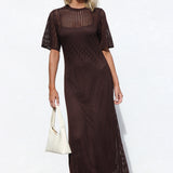 Christina Dress CHOCOLATE