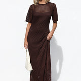 Christina Dress CHOCOLATE