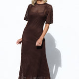 Christina Dress CHOCOLATE