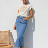April Denim Skirt