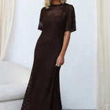 Christina Dress CHOCOLATE