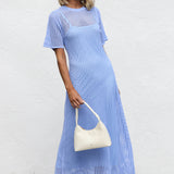 Christina Dress POWDER BLUE