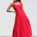 Fiona Dress RED