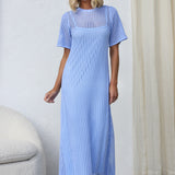 Christina Dress POWDER BLUE