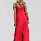 Fiona Dress RED