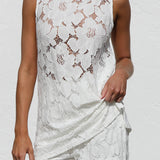 Isla Lace Top WHITE